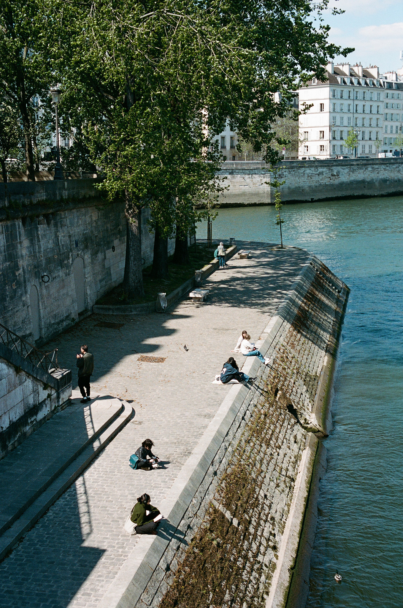 Ufer der Seine