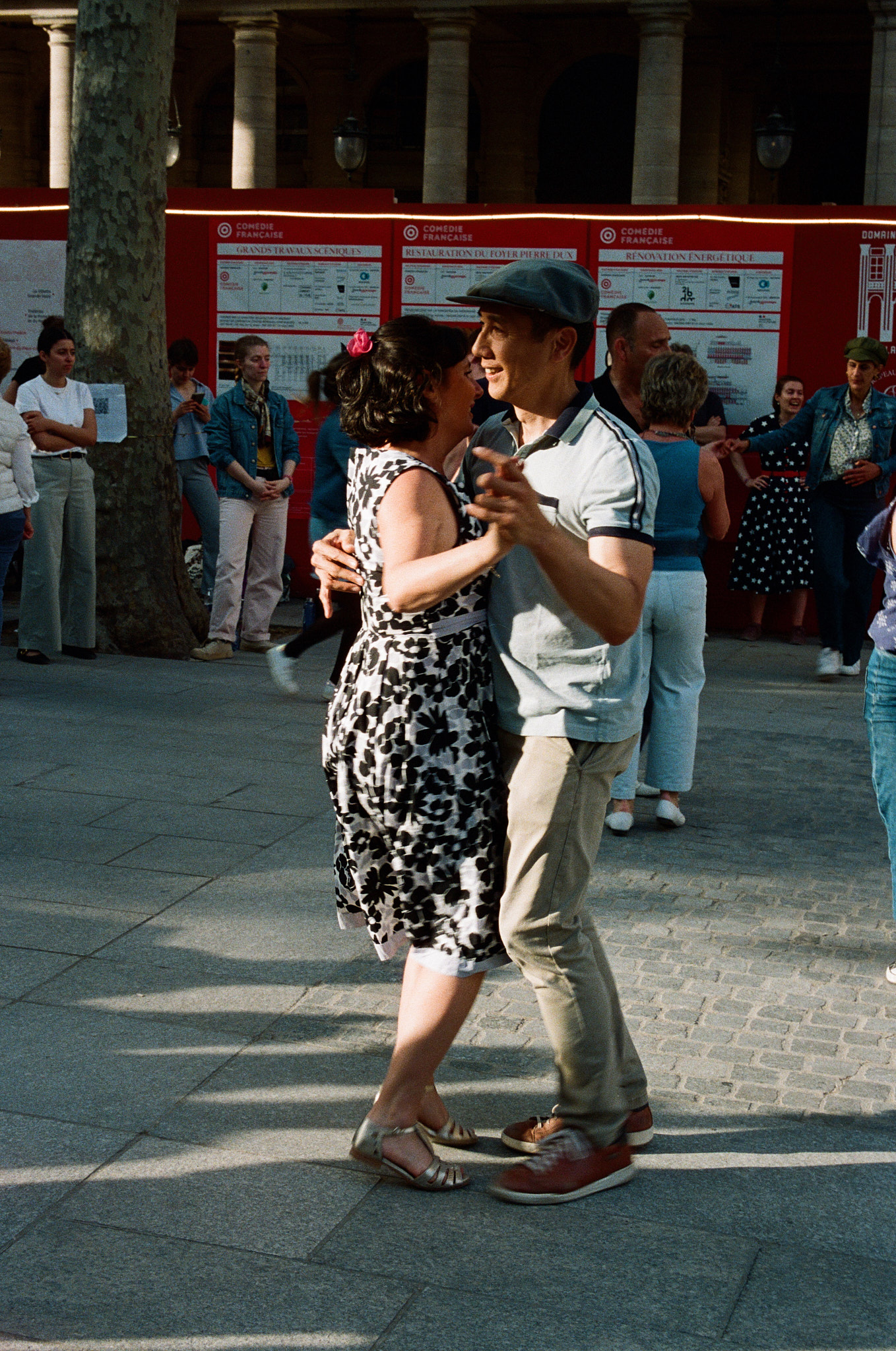 Swing-Tanzen am Palais Royal